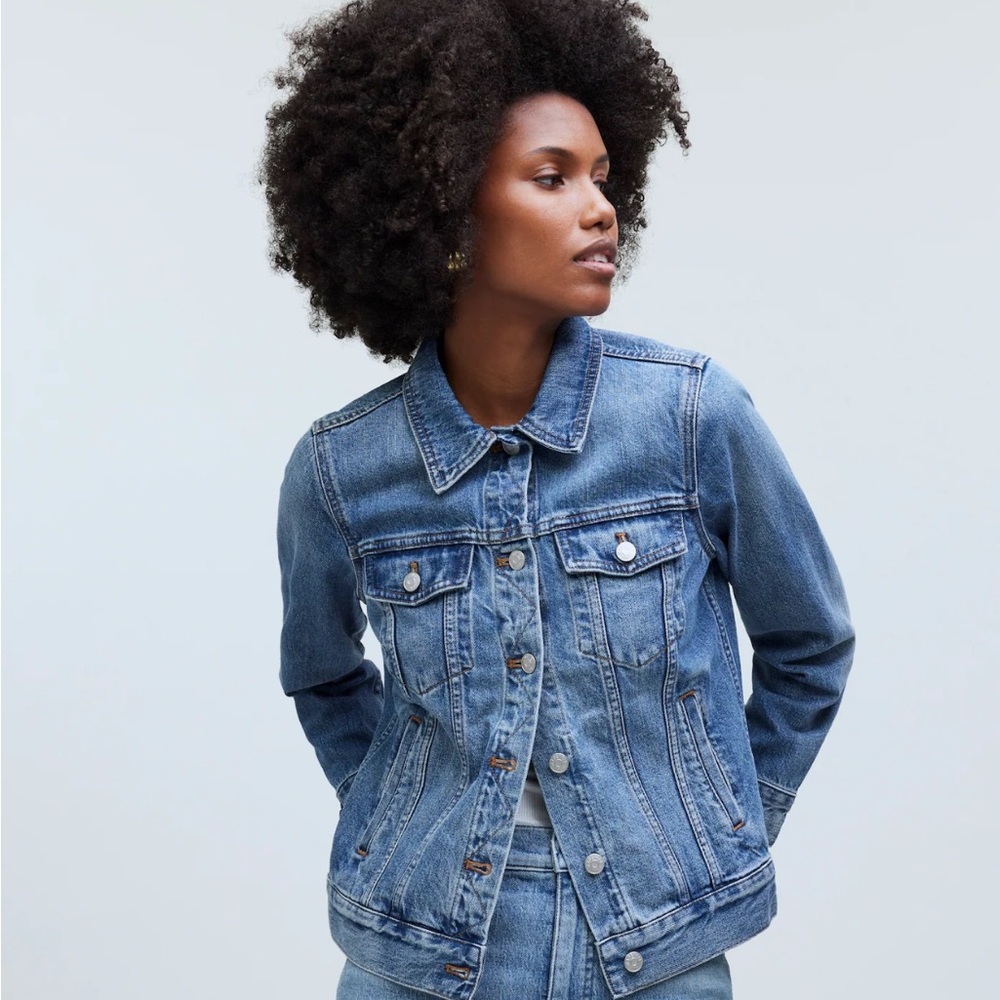 Madewell The Jean Jacket in Ellery Wash
